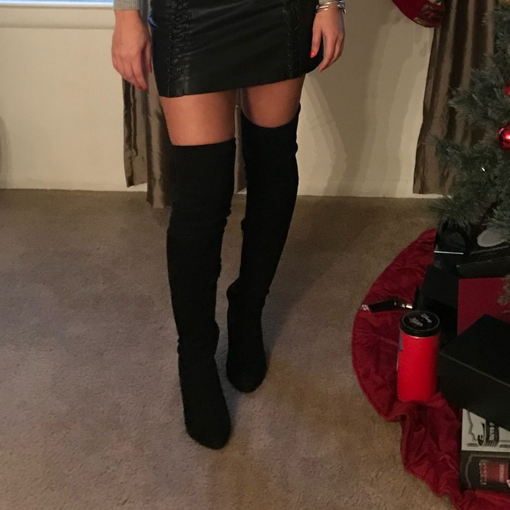 Knee high boots